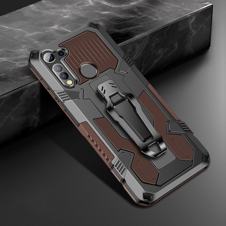 For Motorola Moto E (2020)/E7 Machine Armor Warrior Shockproof PC + TPU Protective Case(Coffee)
For Motorola Moto E (2020)/E7 Machine Armor Warrior Shockproof PC + TPU Protective Case(Coffee)