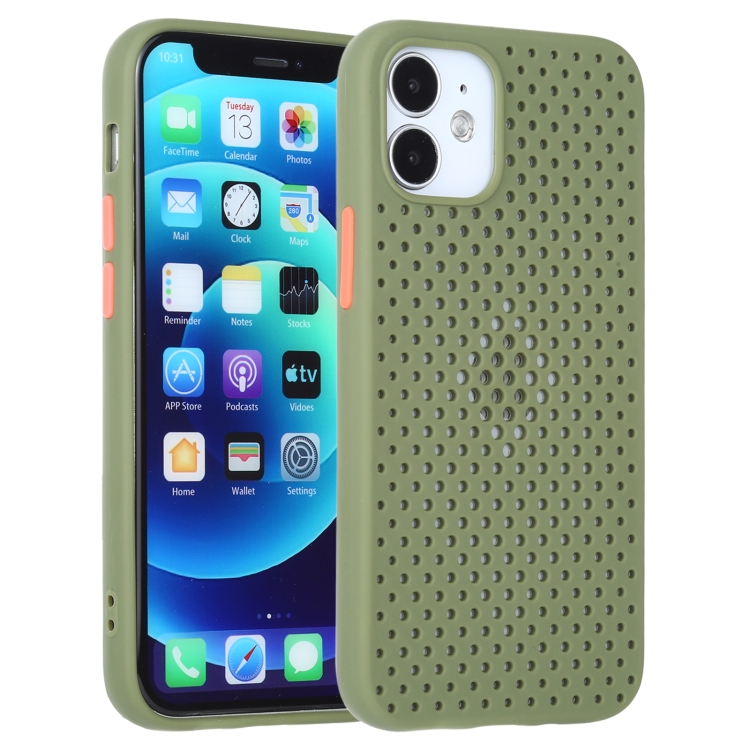 All-inclusive Shockproof Breathable TPU Protective Case For iPhone 12 mini(Grass Green)
All-inclusive Shockproof Breathable TPU Protective Case For iPhone 12 mini(Grass Green)
