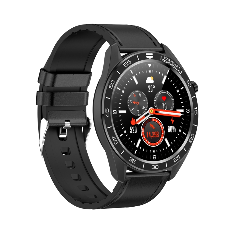 WB02 1.3 inch TFT Screen IP68 Waterproof Smart Watch, Support Sleep Monitor / Heart Rate Monitor / Blood Pressure Monitoring, Style:Black Bezel White Letter(Black Leather Strap)
WB02 1.3 inch TFT Screen IP68 Waterproof Smart Watch, Support Sleep Monitor / Heart Rate Monitor / Blood Pressure Monitoring, Style:Black Bezel White Letter(Black Leather Strap)