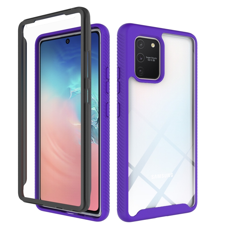 For Samsung Galaxy S10 Lite Starry Sky Solid Color Series Shockproof PC + TPU Protective Case(Purple)
For Samsung Galaxy S10 Lite Starry Sky Solid Color Series Shockproof PC + TPU Protective Case(Purple)