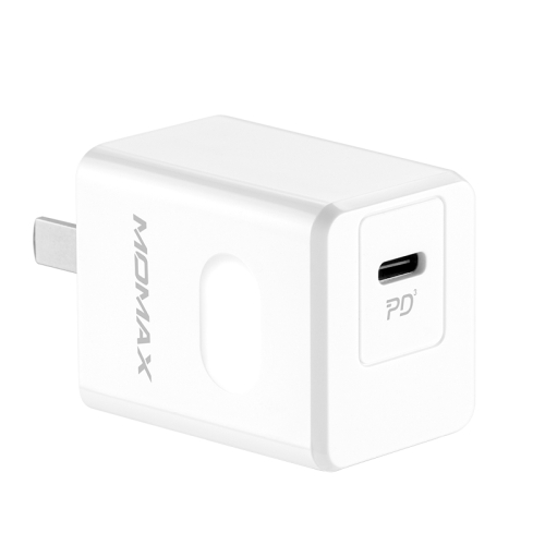 MOMAX UM15 PD 20W Single Port Quick Charging Travel Charger Power Adapter(White)
MOMAX UM15 PD 20W Single Port Quick Charging Travel Charger Power Adapter(White)