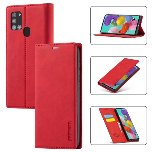 For Samsung Galaxy A21s LC.IMEEK Strong Magnetism Ultra-thin Horizontal Flip Shockproof Matte TPU + PU Leather Case with Holder & Card Slots & Wallet(Red)
For Samsung Galaxy A21s LC.IMEEK Strong Magnetism Ultra-thin Horizontal Flip Shockproof Matte TPU + PU Leather Case with Holder & Card Slots & Wallet(Red)