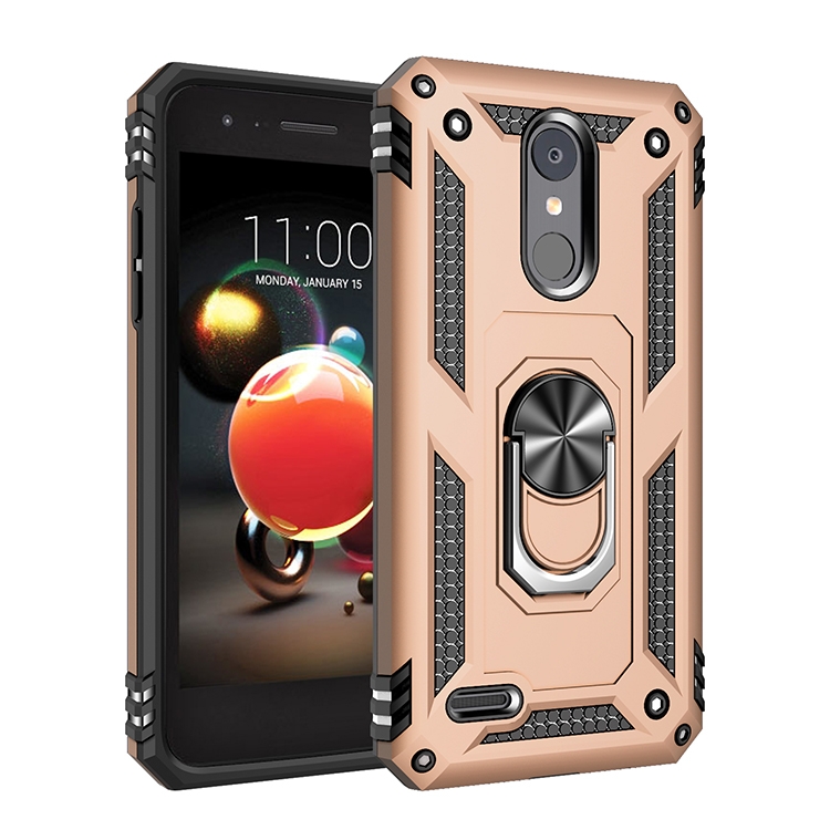 For LG Aristo 2 Shockproof TPU + PC Protective Case with 360 Degree Rotating Holder(Gold)
For LG Aristo 2 Shockproof TPU + PC Protective Case with 360 Degree Rotating Holder(Gold)