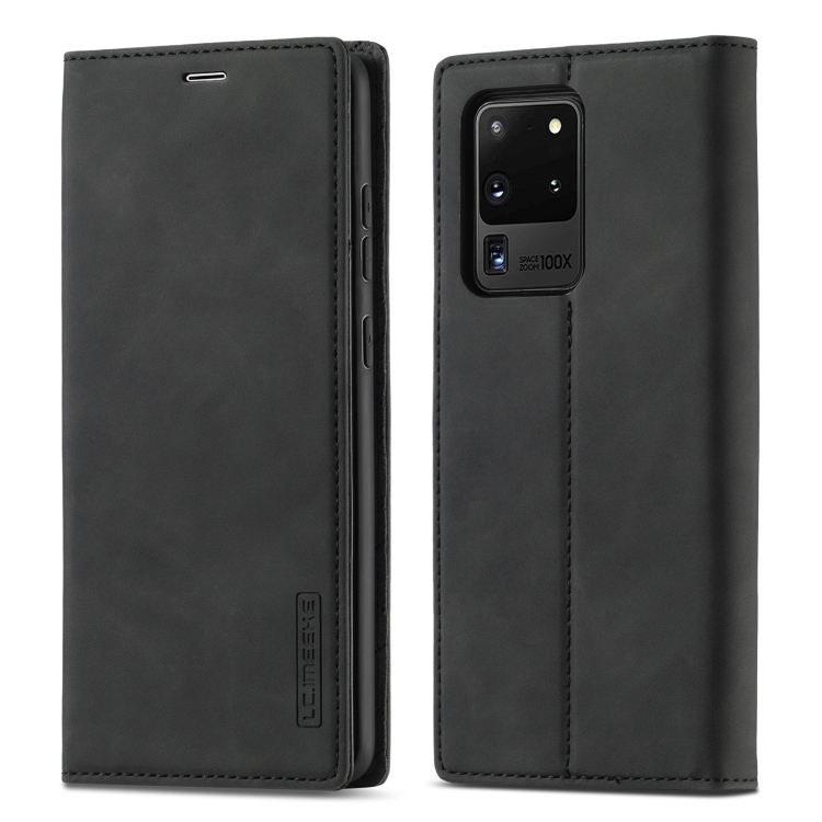For Samsung Galaxy S20 Ultra LC.IMEEKE Strong Magnetism Ultra-thin Horizontal Flip Shockproof Matte TPU + PU Leather Case with Holder & Card Slots & Wallet(Black)
For Samsung Galaxy S20 Ultra LC.IMEEKE Strong Magnetism Ultra-thin Horizontal Flip Shockproof Matte TPU + PU Leather Case with Holder & Card Slots & Wallet(Black)