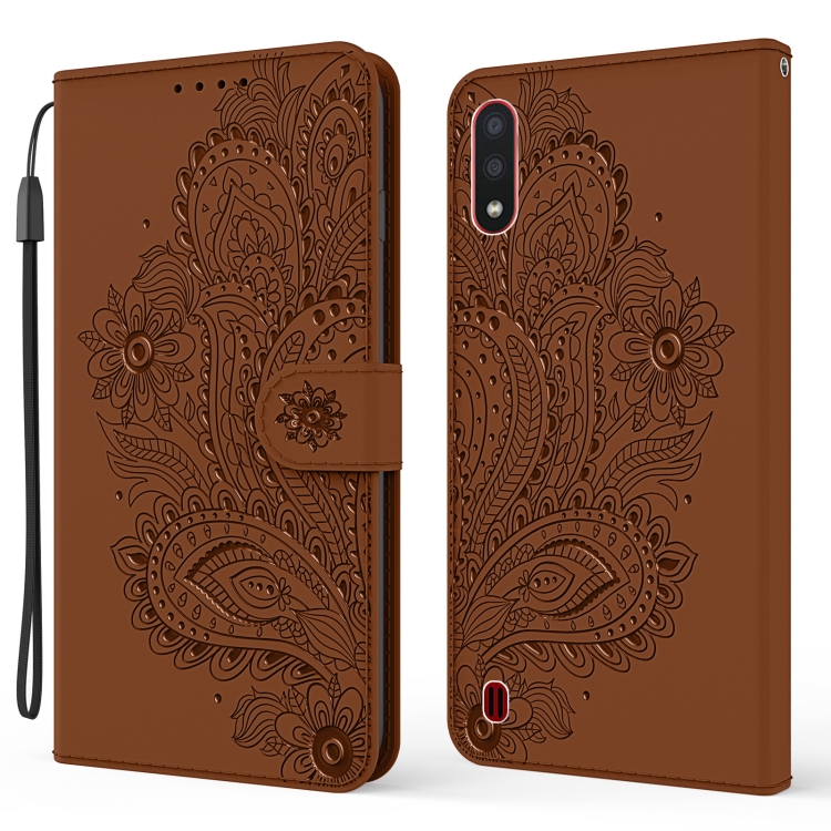 For Samsung Galaxy A01 Peacock Embossed Pattern Horizontal Flip Leather Case with Holder & Card Slots & Wallet & Lanyard(Brown)
For Samsung Galaxy A01 Peacock Embossed Pattern Horizontal Flip Leather Case with Holder & Card Slots & Wallet & Lanyard(Brown)