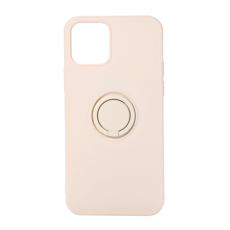Solid Color Liquid Silicone Shockproof Full Coverage Protective Case with Ring Holder For iPhone 12 / 12 Pro(Beige)
Solid Color Liquid Silicone Shockproof Full Coverage Protective Case with Ring Holder For iPhone 12 / 12 Pro(Beige)