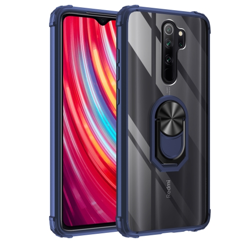 For Xiaomi Redmi Note 8 Pro Shockproof Transparent TPU + Acrylic Protective Case with Ring Holder(Blue)
For Xiaomi Redmi Note 8 Pro Shockproof Transparent TPU + Acrylic Protective Case with Ring Holder(Blue)