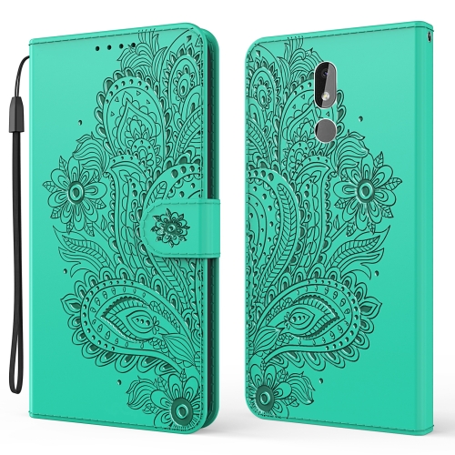 For Nokia 3.2 Peacock Embossed Pattern Horizontal Flip Leather Case with Holder & Card Slots & Wallet & Lanyard(Green)
For Nokia 3.2 Peacock Embossed Pattern Horizontal Flip Leather Case with Holder & Card Slots & Wallet & Lanyard(Green)