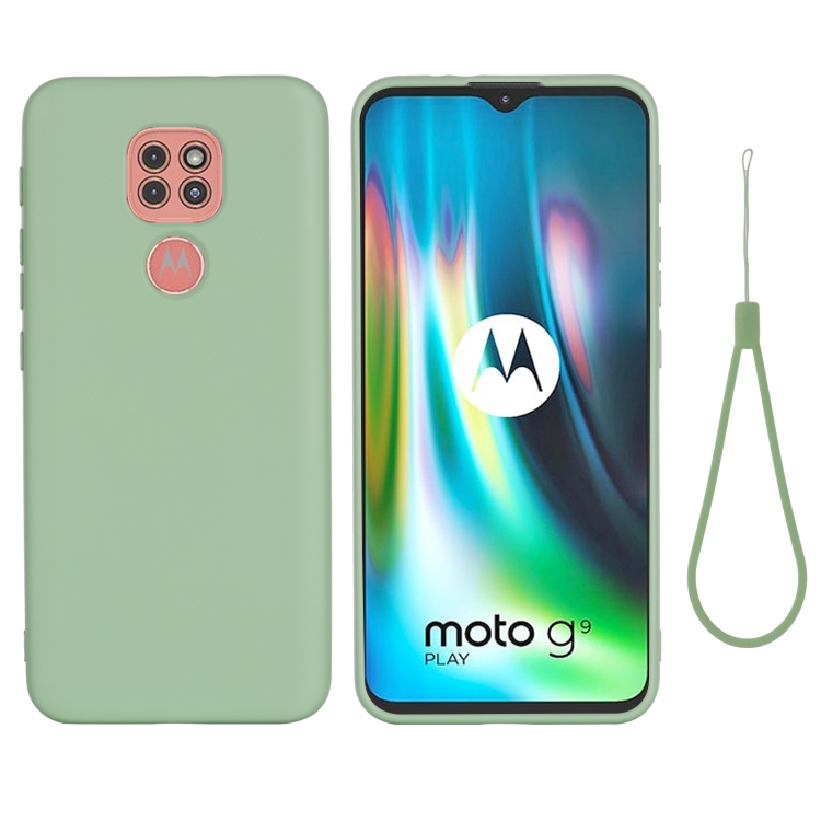 For Motorola Moto G9 Play Pure Color Liquid Silicone Shockproof Full Coverage Case(Green)
For Motorola Moto G9 Play Pure Color Liquid Silicone Shockproof Full Coverage Case(Green)