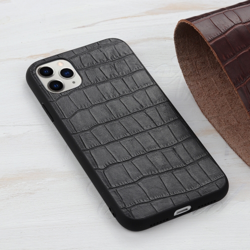 Crocodile Texture Genuine Leather Protective Case For iPhone 12 mini(Black)
Crocodile Texture Genuine Leather Protective Case For iPhone 12 mini(Black)