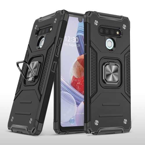 For LG Stylo 6 Magnetic Armor Shockproof TPU + PC Case with Metal Ring Holder(Black)
For LG Stylo 6 Magnetic Armor Shockproof TPU + PC Case with Metal Ring Holder(Black)