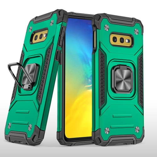 For Samsung Galaxy S10e Magnetic Armor Shockproof TPU + PC Case with Metal Ring Holder(Dark Green)
For Samsung Galaxy S10e Magnetic Armor Shockproof TPU + PC Case with Metal Ring Holder(Dark Green)