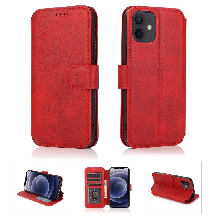 Shockproof PU + TPU Leather Case with Card Slots & Holder & Photo Frame & Wallet For iPhone 12 mini(Red)
Shockproof PU + TPU Leather Case with Card Slots & Holder & Photo Frame & Wallet For iPhone 12 mini(Red)