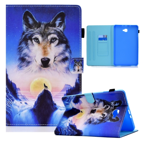 For Samsung Galaxy Tab A 10.1 / T580 Colored Drawing Horizontal Flip Leather Case with Holder & Card Slots & Sleep / Wake-up Function(Wolf)
For Samsung Galaxy Tab A 10.1 / T580 Colored Drawing Horizontal Flip Leather Case with Holder & Card Slots & Sleep / Wake-up Function(Wolf)