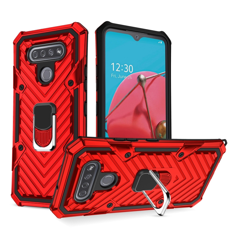 For LG K51 Cool Armor PC + TPU Shockproof Case with 360 Degree Rotation Ring Holder(Red)
For LG K51 Cool Armor PC + TPU Shockproof Case with 360 Degree Rotation Ring Holder(Red)