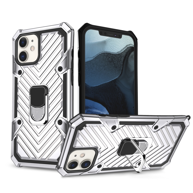 Cool Armor PC + TPU Shockproof Case with 360 Degree Rotation Ring Holder For iPhone 12 Mini(Silver)
Cool Armor PC + TPU Shockproof Case with 360 Degree Rotation Ring Holder For iPhone 12 Mini(Silver)
