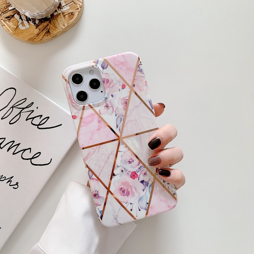 Plating Splicing Pattern Soft TPU Protective Case For iPhone 12 Mini(Stitching Pink Flowers)
Plating Splicing Pattern Soft TPU Protective Case For iPhone 12 Mini(Stitching Pink Flowers)