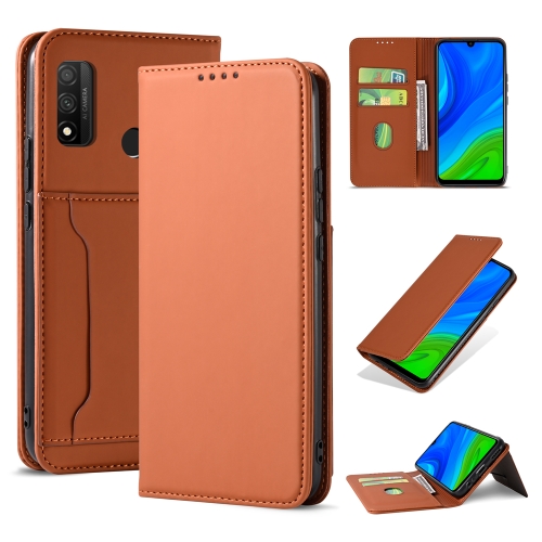 For Huawei P Smart 2020 Strong Magnetism Liquid Feel Horizontal Flip Leather Case with Holder & Card Slots & Wallet(Brown)
For Huawei P Smart 2020 Strong Magnetism Liquid Feel Horizontal Flip Leather Case with Holder & Card Slots & Wallet(Brown)