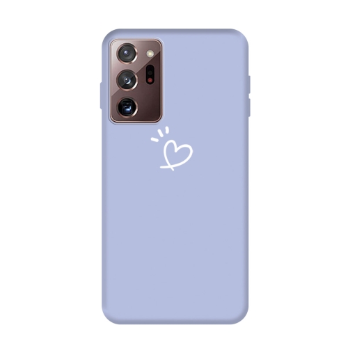 For Samsung Galaxy Note20 Ultra Three Dots Love-heart Pattern Frosted TPU Protective Case(Light Purple)
For Samsung Galaxy Note20 Ultra Three Dots Love-heart Pattern Frosted TPU Protective Case(Light Purple)