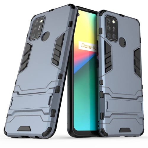 For OPPO Realme 7i PC + TPU Shockproof Protective Case with Invisible Holder(Navy Blue)
For OPPO Realme 7i PC + TPU Shockproof Protective Case with Invisible Holder(Navy Blue)