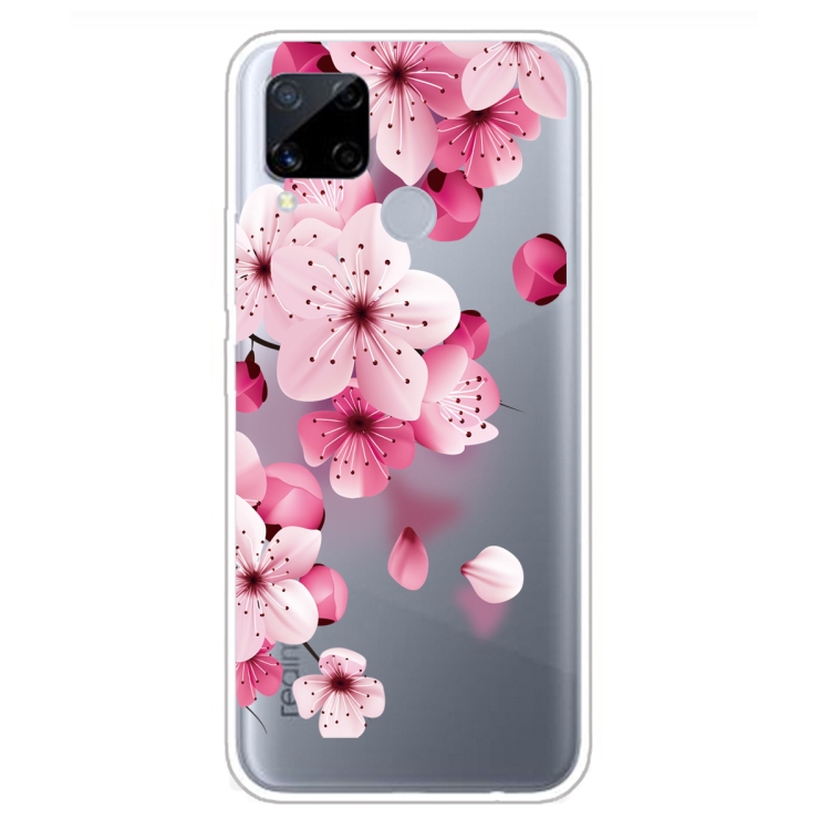 For OPPO Realme C15 Colored Drawing Clear TPU Cover Protective Cases(Cherry Blossoms)
For OPPO Realme C15 Colored Drawing Clear TPU Cover Protective Cases(Cherry Blossoms)