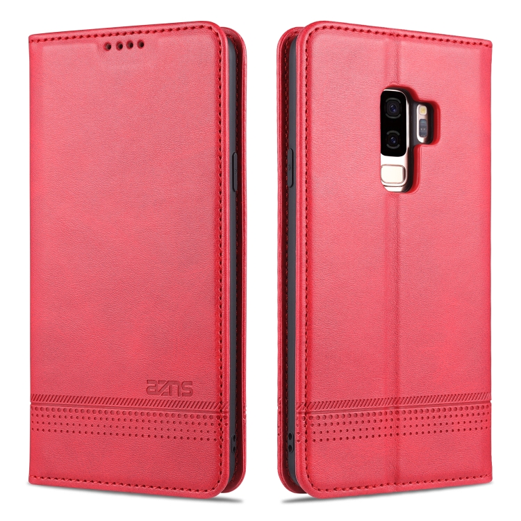 For Samsung Galaxy S9 AZNS Magnetic Calf Texture Horizontal Flip Leather Case with Card Slots & Holder & Wallet(Red)
For Samsung Galaxy S9 AZNS Magnetic Calf Texture Horizontal Flip Leather Case with Card Slots & Holder & Wallet(Red)