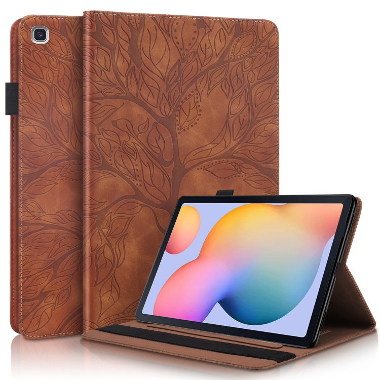 For Samsung Galaxy Tab S6 Lite P610 Life Tree Series Horizontal Flip Leather Case with Holder & Card Slots & Pen Slot(Brown)
For Samsung Galaxy Tab S6 Lite P610 Life Tree Series Horizontal Flip Leather Case with Holder & Card Slots & Pen Slot(Brown)