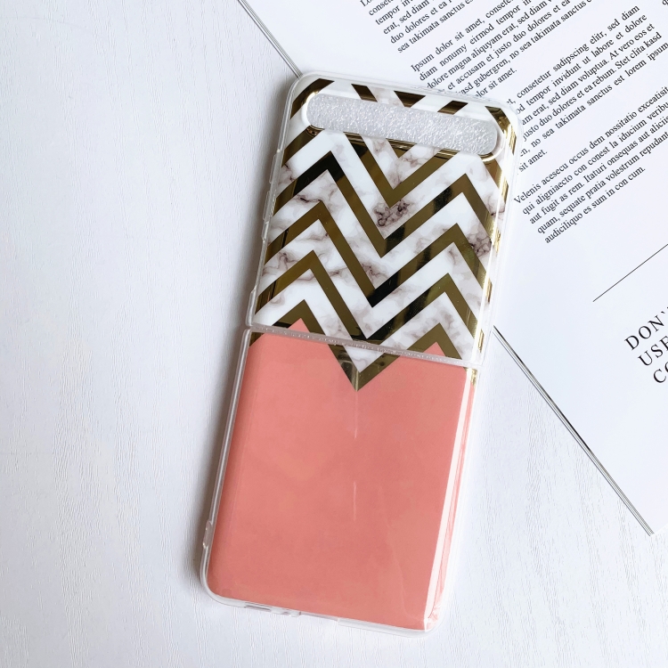 For Samsung Galaxy Z Flip Electroplating Stitching Marble Pattern TPU Protective Case(M Line Pattern)
For Samsung Galaxy Z Flip Electroplating Stitching Marble Pattern TPU Protective Case(M Line Pattern)