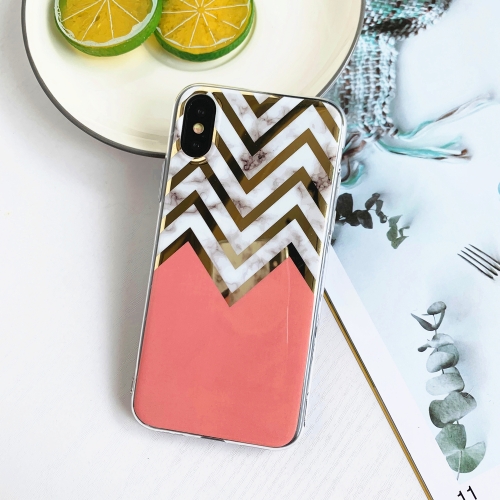 Electroplating Stitching Marble Pattern TPU Protective Case For iPhone XS Max(M Line Pattern)
Electroplating Stitching Marble Pattern TPU Protective Case For iPhone XS Max(M Line Pattern)