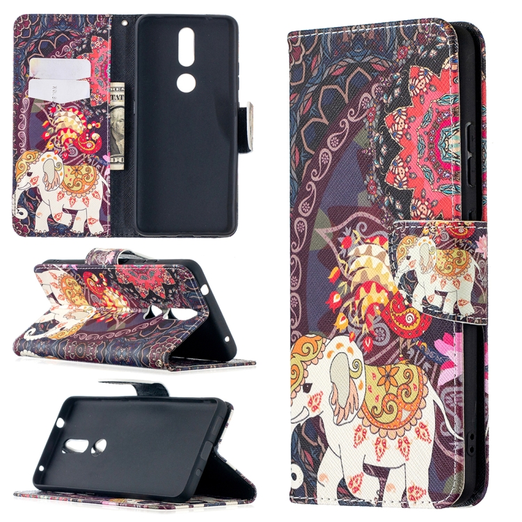 For Nokia 2.4 Colored Drawing Pattern Horizontal Flip Leather Case with Holder & Card Slots & Wallet(Flowers and Elephant)
For Nokia 2.4 Colored Drawing Pattern Horizontal Flip Leather Case with Holder & Card Slots & Wallet(Flowers and Elephant)