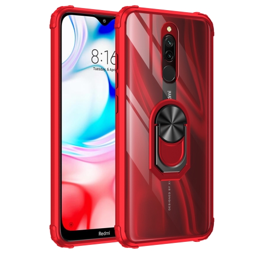 For Xiaomi Redmi 8A Shockproof Transparent TPU + Acrylic Protective Case with Ring Holder(Red)
For Xiaomi Redmi 8A Shockproof Transparent TPU + Acrylic Protective Case with Ring Holder(Red)