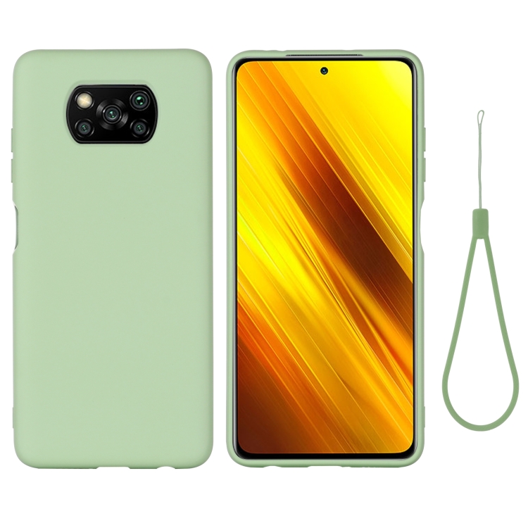 For Xiaomi Poco X3 NFC Pure Color Liquid Silicone Shockproof Full Coverage Case(Green)
For Xiaomi Poco X3 NFC Pure Color Liquid Silicone Shockproof Full Coverage Case(Green)