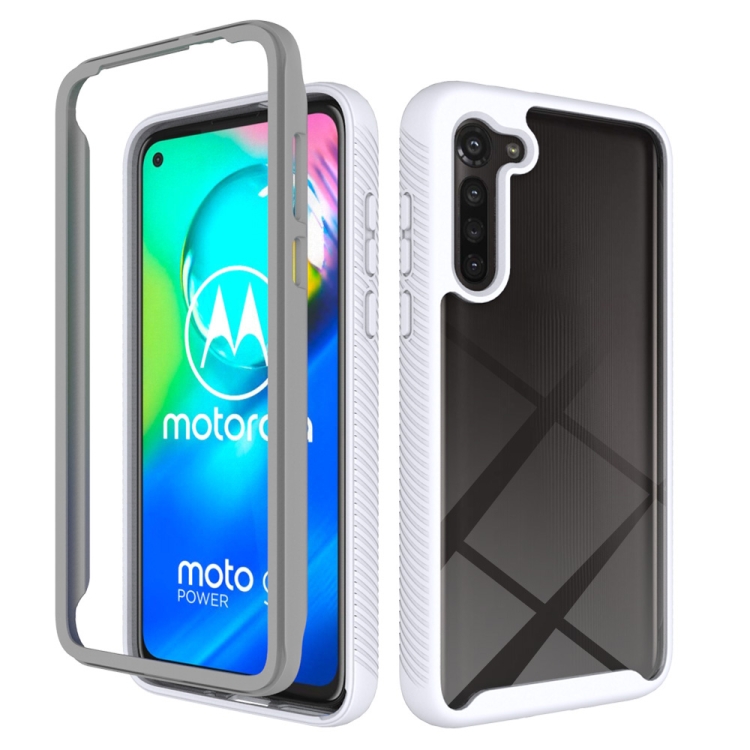 For Motorola Moto G8 Power (EU Version) Starry Sky Solid Color Series Shockproof PC + TPU Protective Case(White)
For Motorola Moto G8 Power (EU Version) Starry Sky Solid Color Series Shockproof PC + TPU Protective Case(White)