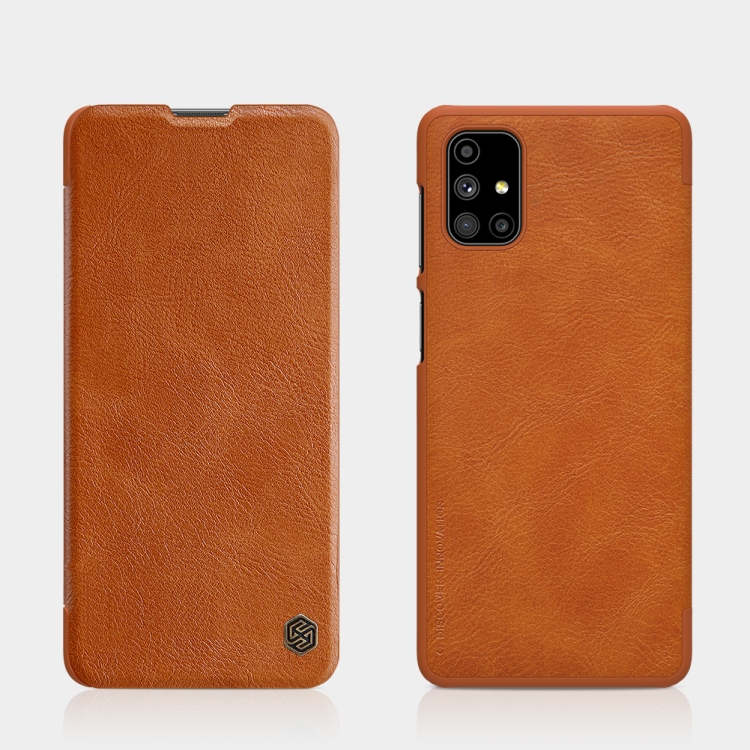 For Samsung Galaxy M51 NILLKIN QIN Series Crazy Horse Texture Horizontal Flip Leather Case with Card Slot(Brown)
For Samsung Galaxy M51 NILLKIN QIN Series Crazy Horse Texture Horizontal Flip Leather Case with Card Slot(Brown)