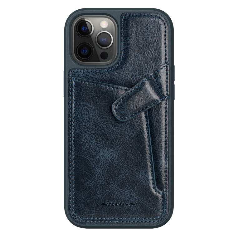NILLKIN Aoge Series Shockproof Leather Case with Card Slot For iPhone 12 Pro Max(Blue)
NILLKIN Aoge Series Shockproof Leather Case with Card Slot For iPhone 12 Pro Max(Blue)