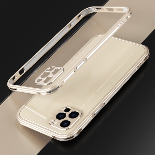 Blade Series Lens Protector + Metal Frame Protective Case For iPhone 12 Pro Max(Gold)
Blade Series Lens Protector + Metal Frame Protective Case For iPhone 12 Pro Max(Gold)