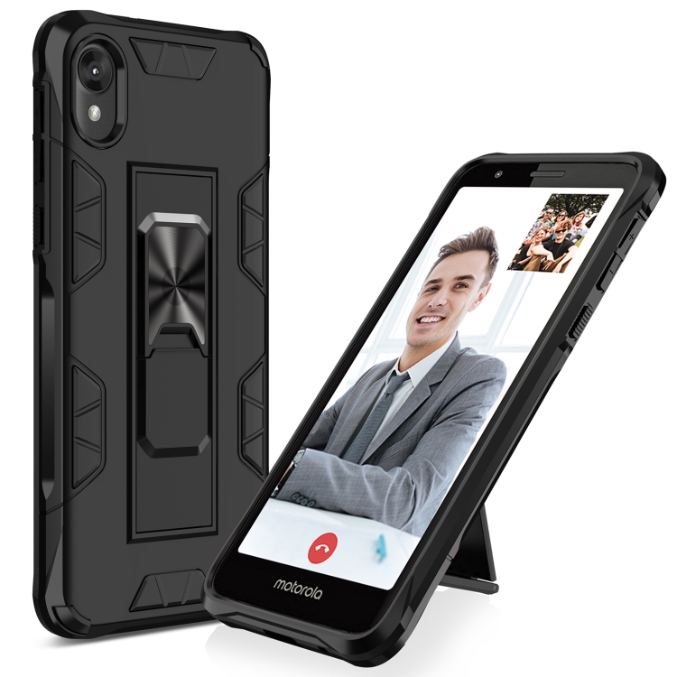 For Motorola Moto E6 Soldier Armor Shockproof TPU + PC Magnetic Protective Case with Holder(Black)
For Motorola Moto E6 Soldier Armor Shockproof TPU + PC Magnetic Protective Case with Holder(Black)