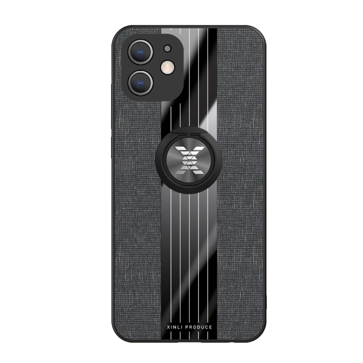 XINLI Stitching Cloth Textue Shockproof TPU Protective Case with Ring Holder For iPhone 12 Mini(Black)
XINLI Stitching Cloth Textue Shockproof TPU Protective Case with Ring Holder For iPhone 12 Mini(Black)