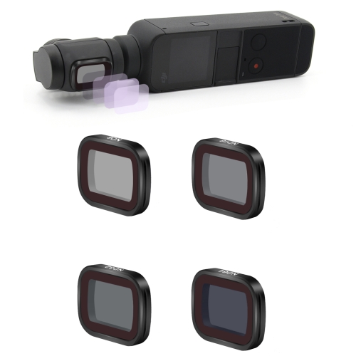 STARTRC 1108562 4 In 1 ND8 + ND16 + ND32 + ND64 Adjustable Lens Filter Set for DJI OSMO Pocket 2
STARTRC 1108562 4 In 1 ND8 + ND16 + ND32 + ND64 Adjustable Lens Filter Set for DJI OSMO Pocket 2
