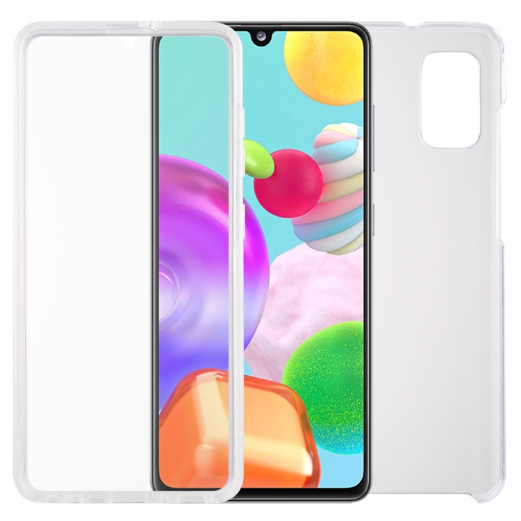For Samsung Galaxy A41 PC+TPU Ultra-Thin Double-Sided All-Inclusive Transparent Case
For Samsung Galaxy A41 PC+TPU Ultra-Thin Double-Sided All-Inclusive Transparent Case