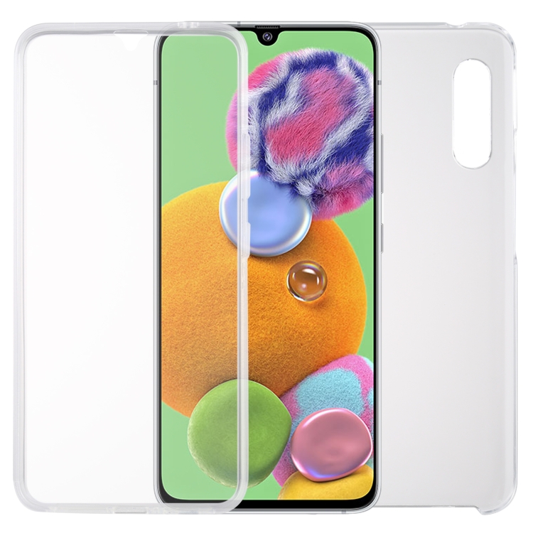 For Samsung Galaxy A90 5G PC+TPU Ultra-Thin Double-Sided All-Inclusive Transparent Case
For Samsung Galaxy A90 5G PC+TPU Ultra-Thin Double-Sided All-Inclusive Transparent Case