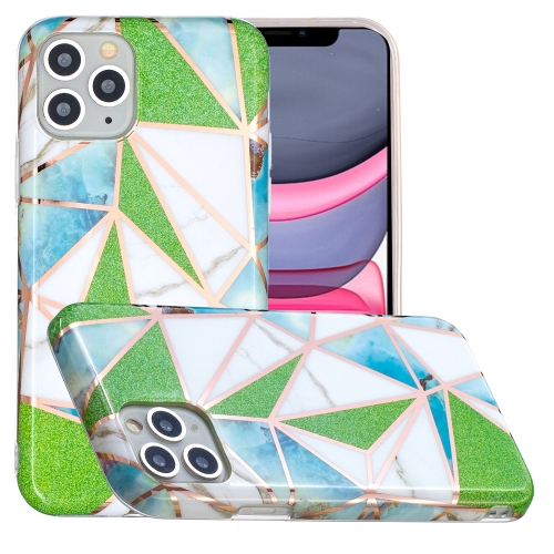 Full Plating Splicing Gilding Protective Case For iPhone 11 Pro Max(Green Triangle Body Color Matching)
Full Plating Splicing Gilding Protective Case For iPhone 11 Pro Max(Green Triangle Body Color Matching)