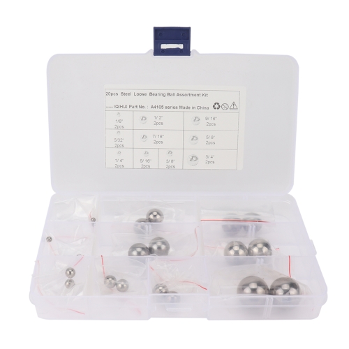 20 PCS Car / Motorcycle 10 Specifications High Precision G25 Bearing Steel Ball
20 PCS Car / Motorcycle 10 Specifications High Precision G25 Bearing Steel Ball
