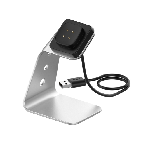 For Fitbit Versa 3 / Fitbit Sence Aluminum Alloy Charger Holder with Chip Protection, Support Fast Charging(Silver)
For Fitbit Versa 3 / Fitbit Sence Aluminum Alloy Charger Holder with Chip Protection, Support Fast Charging(Silver)