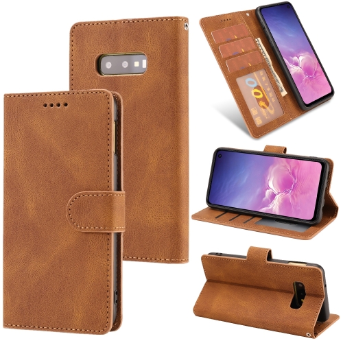 For Samsung Galaxy S10e Fantasy Classic Skin-feel Calfskin Texture Magnetic Buckle Horizontal Flip PU Leather Case with Holder & Card Slot & Wallet(Brown)
For Samsung Galaxy S10e Fantasy Classic Skin-feel Calfskin Texture Magnetic Buckle Horizontal Flip PU Leather Case with Holder & Card Slot & Wallet(Brown)