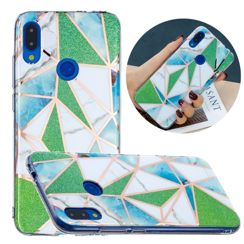 For Xiaomi Redmi Note 7 Flat Plating Splicing Gilding Protective Case(Green Triangle)
For Xiaomi Redmi Note 7 Flat Plating Splicing Gilding Protective Case(Green Triangle)