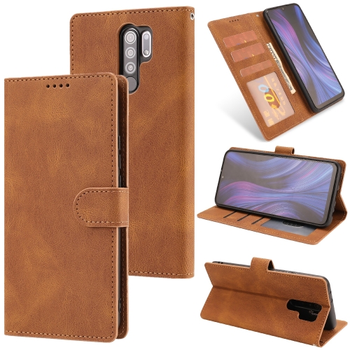 For Xiaomi Redmi 9 Fantasy Classic Skin-feel Calfskin Texture Magnetic Buckle Horizontal Flip PU Leather Case with Holder & Card Slot & Wallet(Brown)
For Xiaomi Redmi 9 Fantasy Classic Skin-feel Calfskin Texture Magnetic Buckle Horizontal Flip PU Leather Case with Holder & Card Slot & Wallet(Brown)