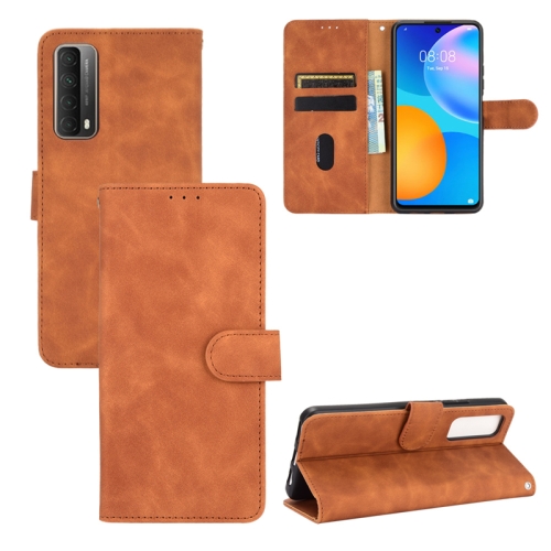 For Huawei P Smart 2021 / Y7A Solid Color Skin Feel Magnetic Buckle Horizontal Flip Calf Texture PU Leather Case with Holder & Card Slots & Wallet(Brown)
For Huawei P Smart 2021 / Y7A Solid Color Skin Feel Magnetic Buckle Horizontal Flip Calf Texture PU Leather Case with Holder & Card Slots & Wallet(Brown)