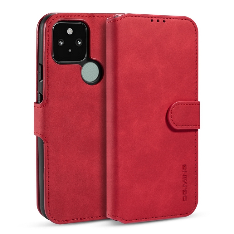 For Google Pixel 5 DG.MING Retro Oil Side Horizontal Flip Case with Holder & Card Slots & Wallet(Red)
For Google Pixel 5 DG.MING Retro Oil Side Horizontal Flip Case with Holder & Card Slots & Wallet(Red)