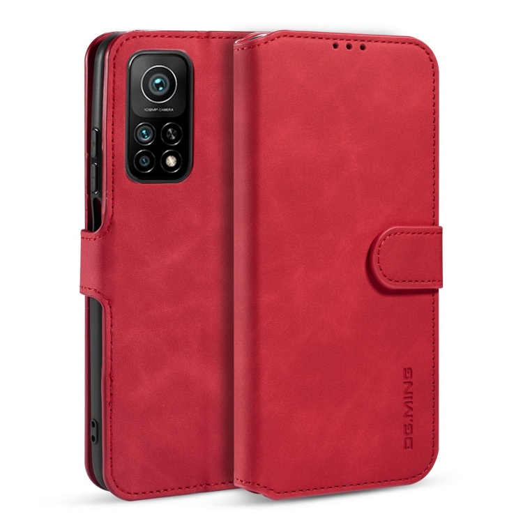 For Xiaomi Mi 10T / 10T Pro DG.MING Retro Oil Side Horizontal Flip Case with Holder & Card Slots & Wallet(Red)
For Xiaomi Mi 10T / 10T Pro DG.MING Retro Oil Side Horizontal Flip Case with Holder & Card Slots & Wallet(Red)